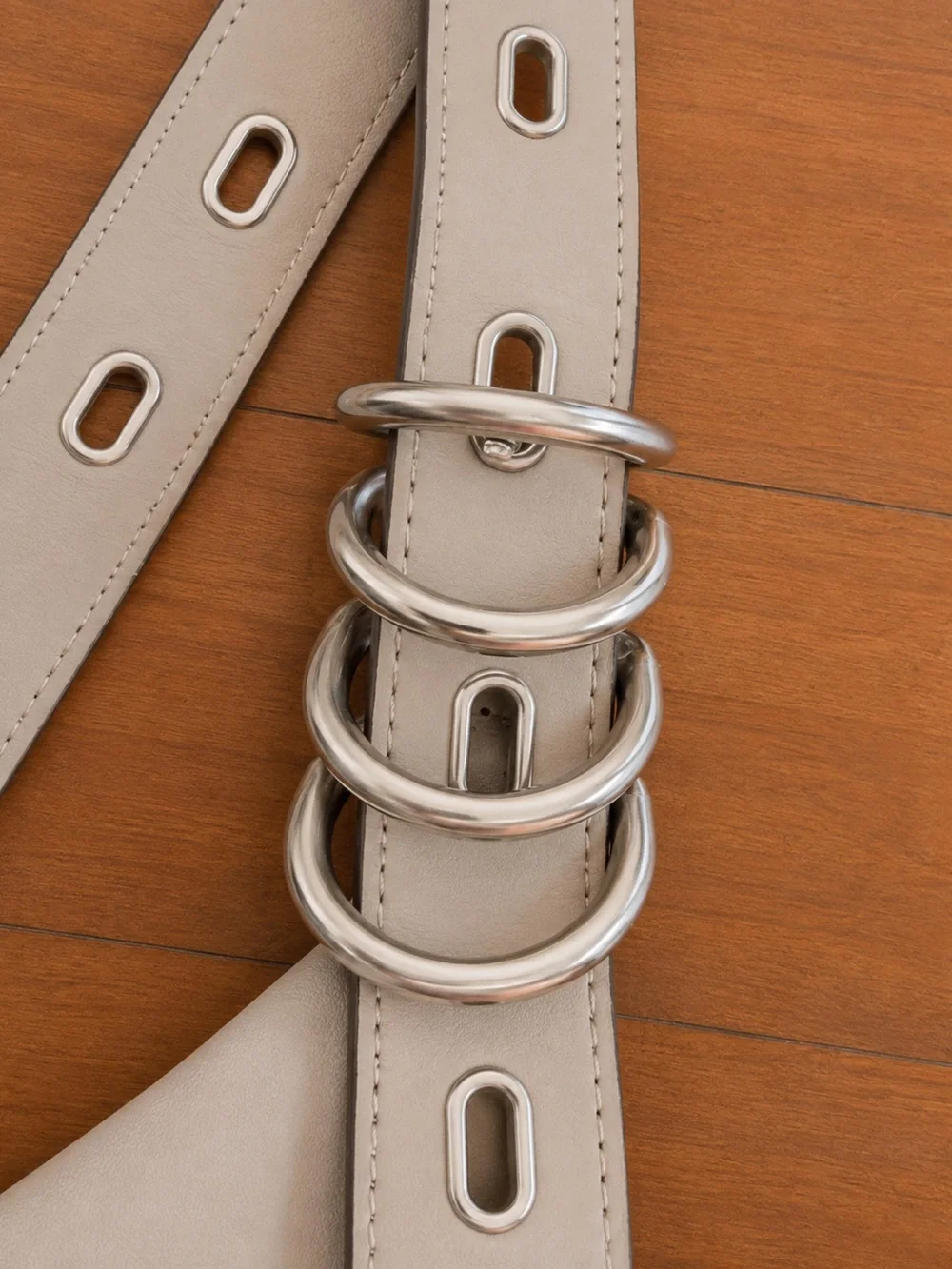 Rag & Bone Petra Leather Sling Bag in Cream Minimalist Luxe